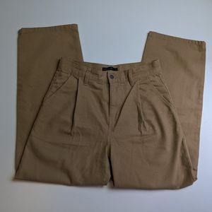 Oak and Fort Pleated Khaki Trousers Pants 30